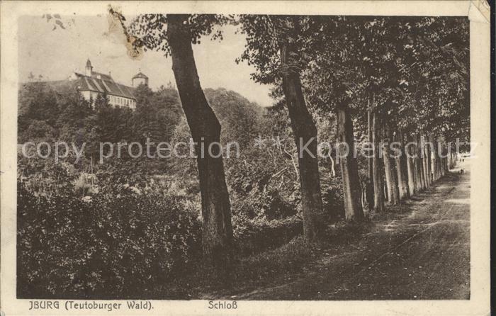 Iburg Teutoburger Wald Schloss Allee