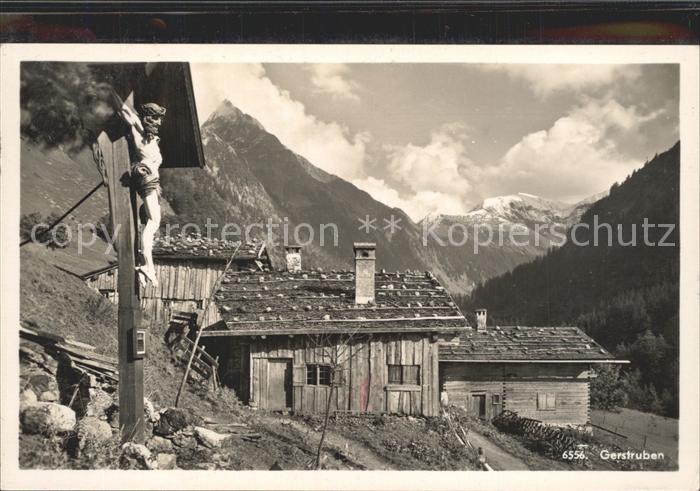 Gerstruben Dorfmotiv Wegekreuz Hoefats