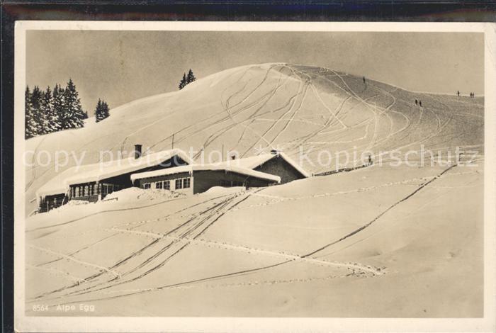 Sonthofen Oberallgaeu Berggasthaus Alpe Egg