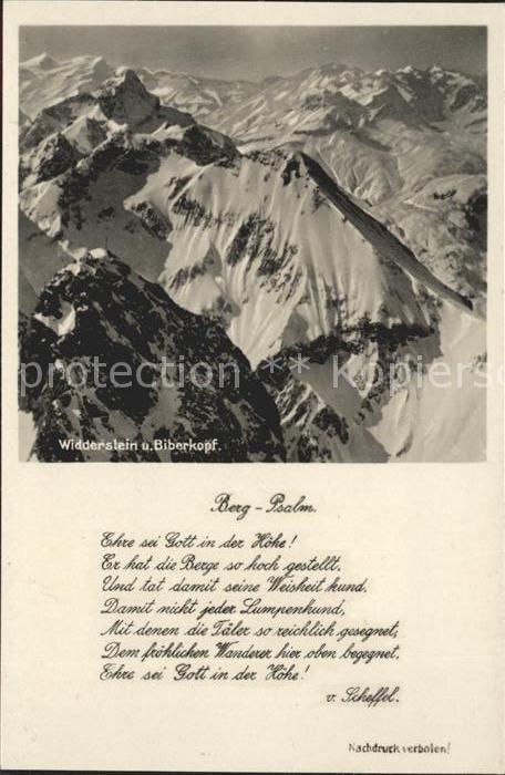 Widderstein Oesterreich mit Biberkopf Fliegeraufnahme