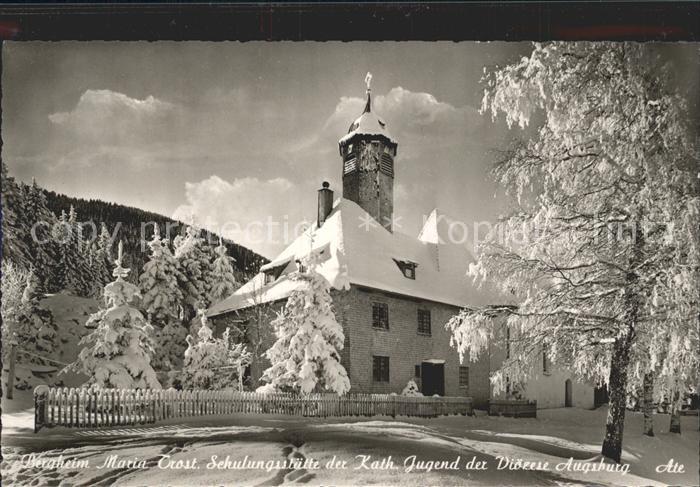 Maria Trost Bergheim Schulungsstaette der Dioezese Augsburg