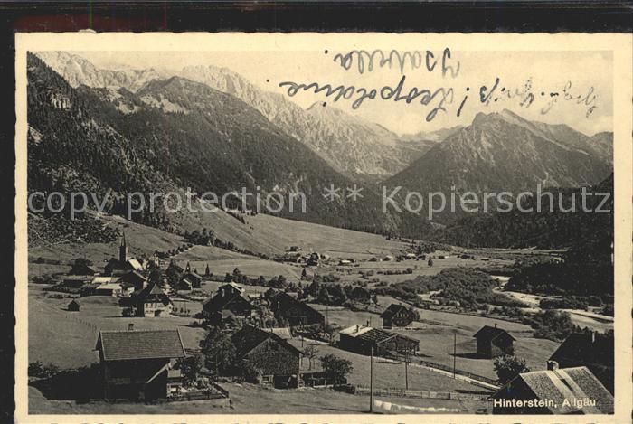 Hinterstein Bad Hindelang Panorama