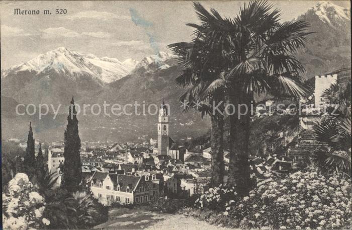 Merano Meran Ortsansicht