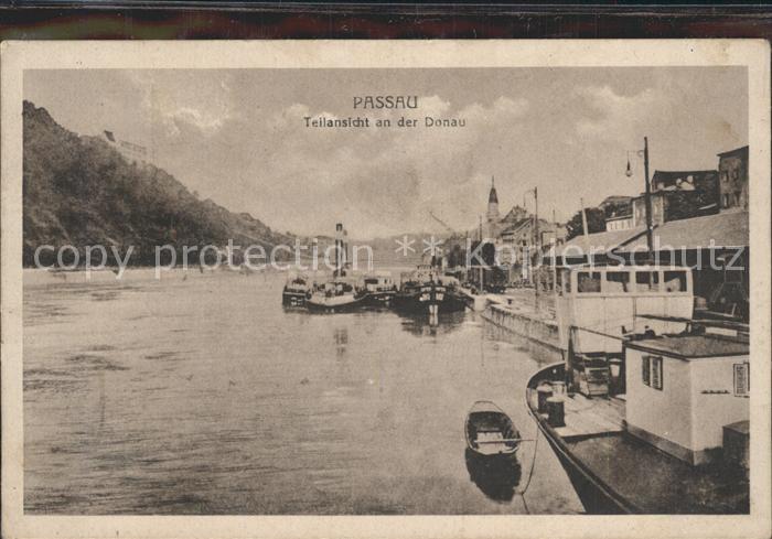 PAssAU Bayern Donaupartie Bootsanlegestelle