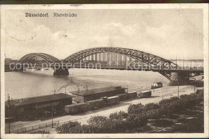 DuessELDORF  CITY Rheinbruecke
