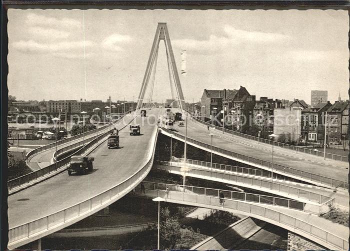 Koeln Rhein Auffahrt Severinsbruecke