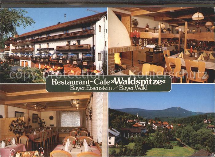 Bayerisch Eisenstein Restaurant Cafe Waldspitze Gaststube Ortsblick
