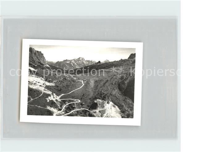 Falzaregopass Strada e Passo Falzarego mit Sorapis