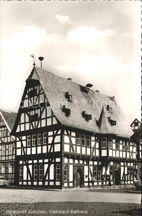 Schotten Hessen Rathaus Fachwerk