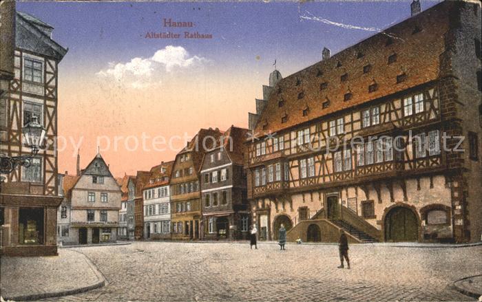 Hanau Main Rathaus Fachwerk