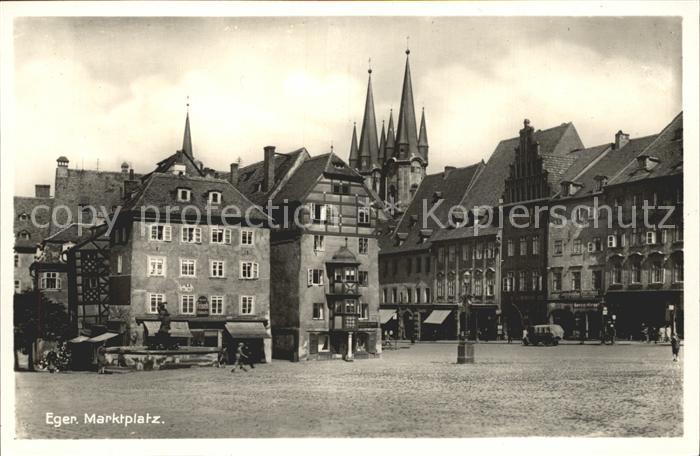Eger Ungarn Marktplatz