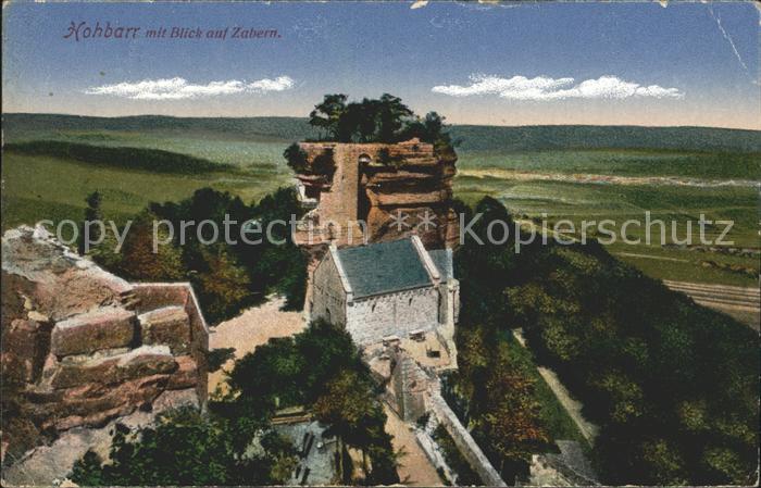 Hohbarr mit Zabern