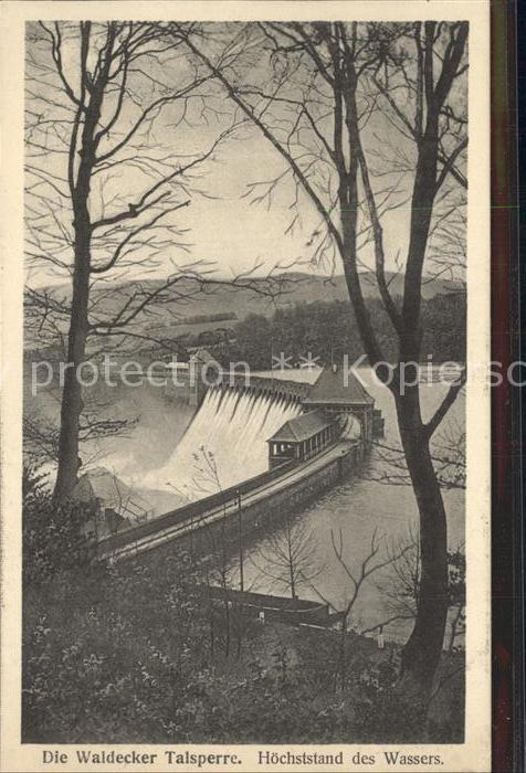 Waldeck Edersee Talsperre