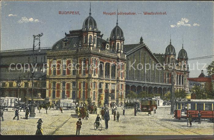 Budapest Westbahnhof Strassenbahn