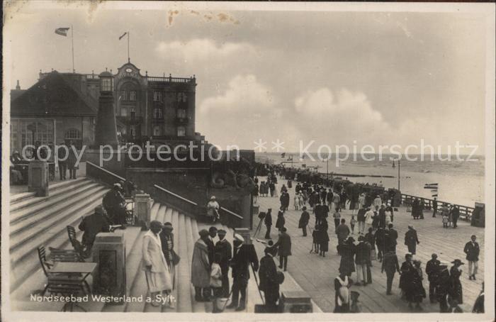 Westerland Sylt Promenade