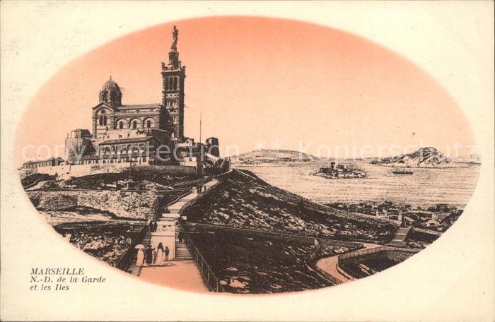 Marseille Bouches-du-Rhone Garde et les Iles