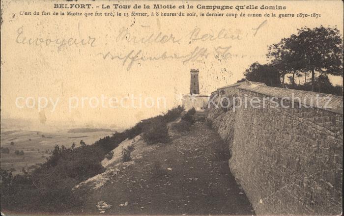 Belfort Alsace Le Tour de la Miotte