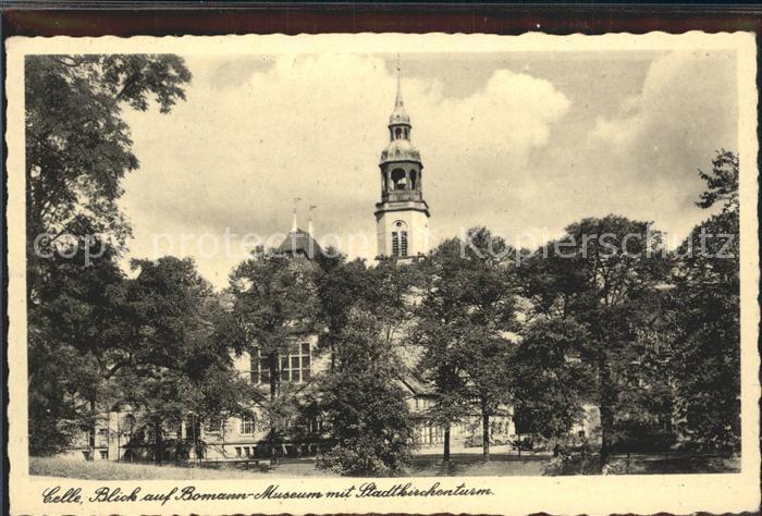 Celle Niedersachsen Bomann Museum Stadtkirche