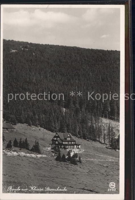 Spindelmuehle Riesengebirge Baude zur kleinen Sturmhaube