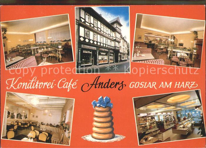 GOSLAR Harz Niedersachsen Konditorei Cafe Anders