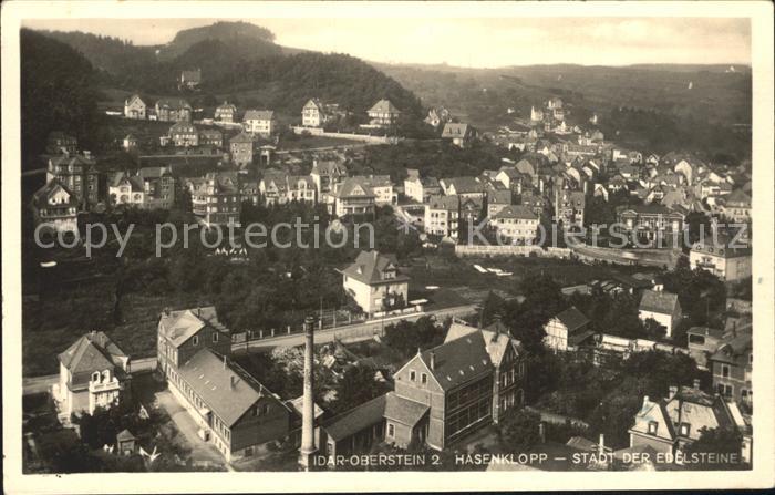 Idar-Oberstein Hasenklopp Stadtansicht