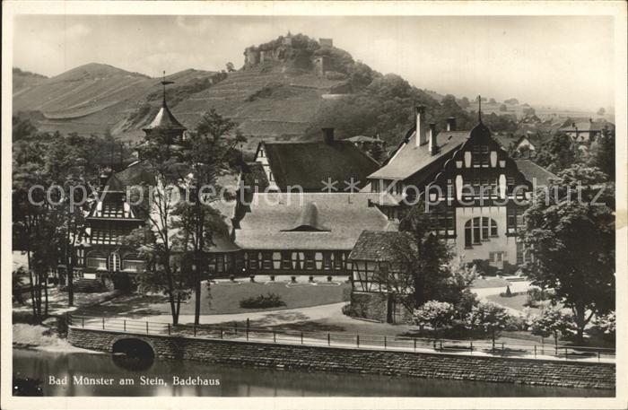 Bad Muenster Stein Ebernburg Teilansicht