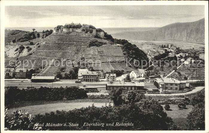 Bad Muenster Stein Ebernburg mit Rotenfels