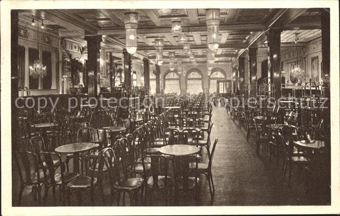 Muenchen Bayern Cafe Fuerstenhof Gastraum