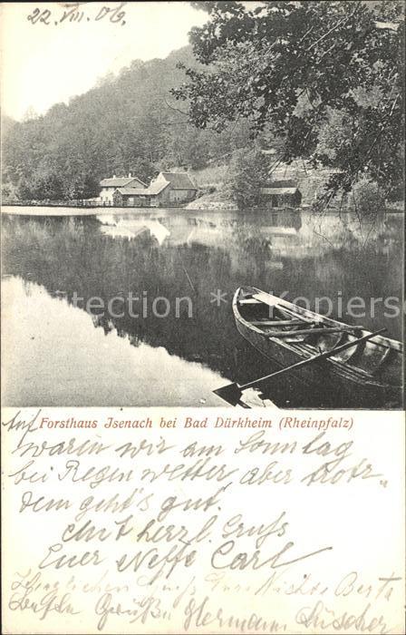 Bad Duerkheim Forsthaus Isenach Bootspartie