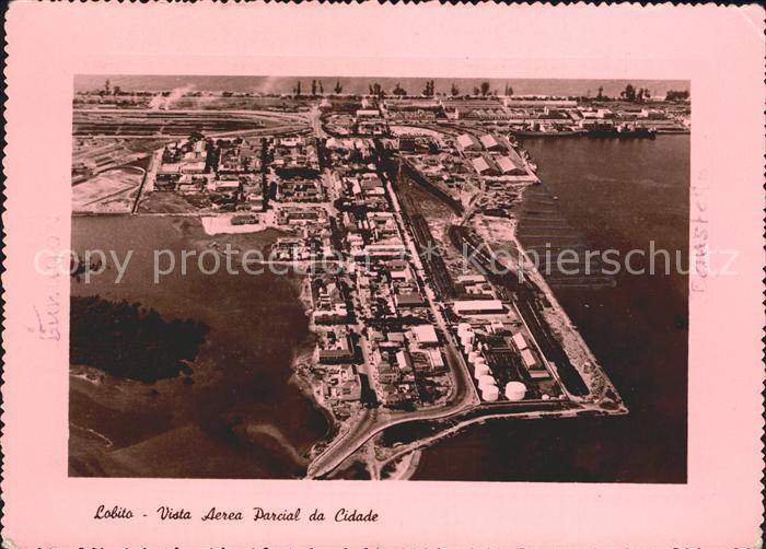 Lobito Vista Aerea Parcial da Cidade