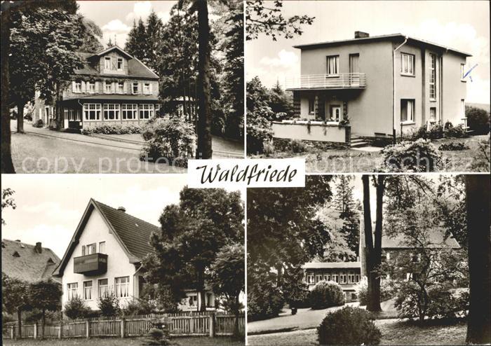 Waldfriede Bad Sobernheim Wald und Berghotel Waldfriede Teilansichten