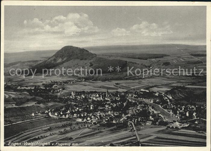 Engen Hegau und Welschingen Fliegeraufnahme