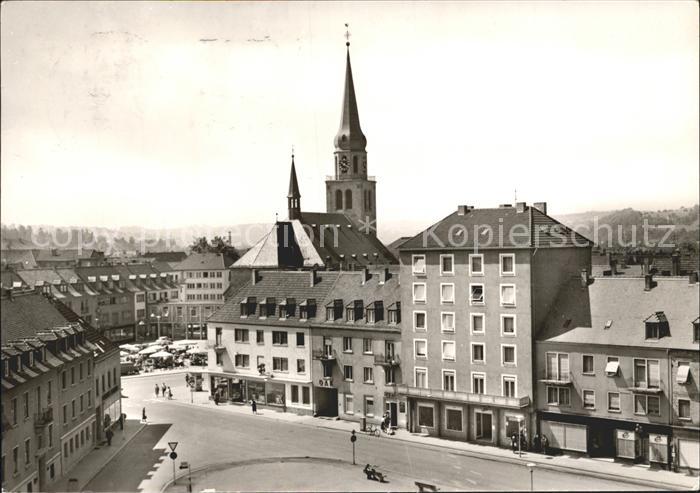 Zweibruecken Schlossplatz Marktplatz Kirche
