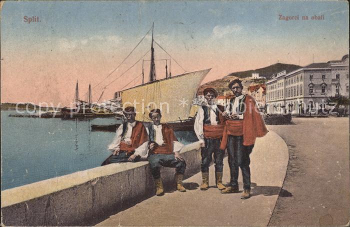 Split Spalato Zagorci na obali