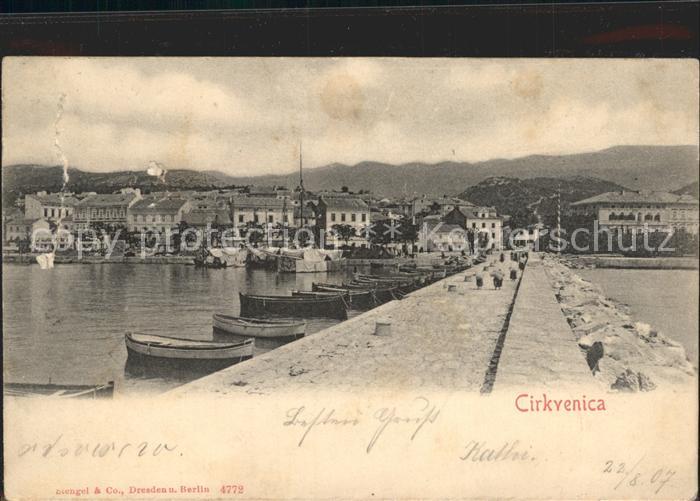 Cirkvenica Hafenpartie