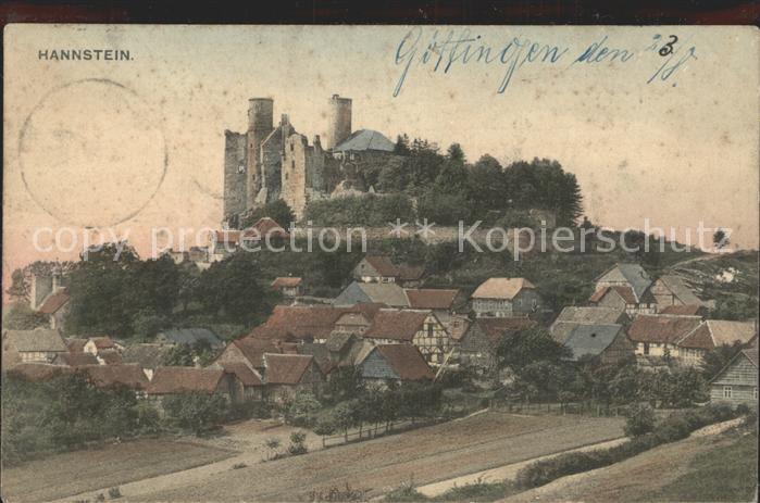 Bornhagen Burg Hanstein