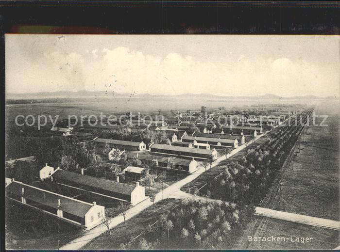 Muenchen Bayern Baracken Lager