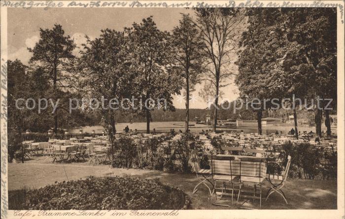 Zehlendorf Berlin Cafe Krumme Lanke im Grunewald