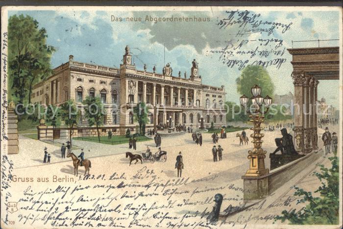 BERLIN  CITY Neues Abgeordnetenhaus