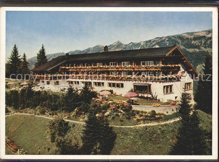 Sonthofen Oberallgaeu Berghotel Allgaeuer Berghof mit Alpe Eck