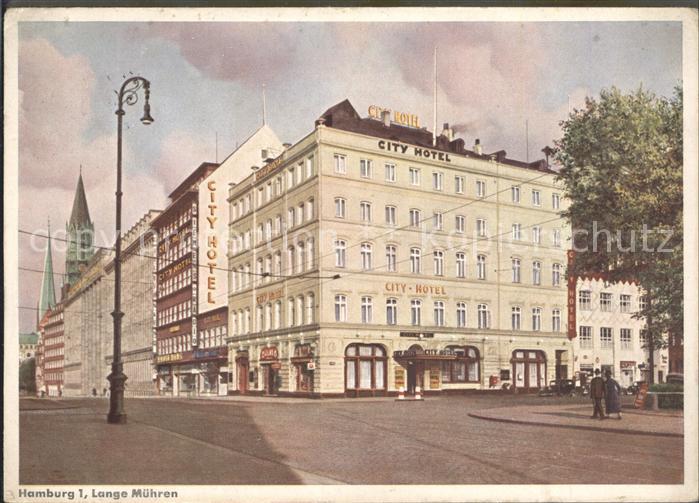 HAMBURG  CITY City Hotel Hamburg Lange Muehren