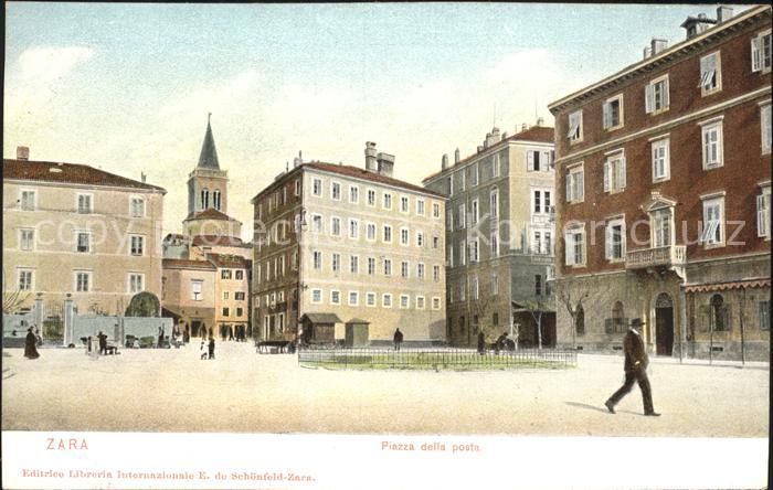 Zaragoza Saragossa Espana Piazza della Posta