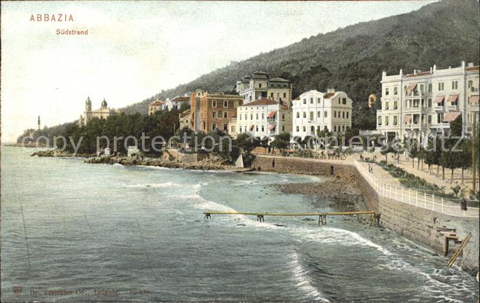 Opatija Abbazia Südstrnd