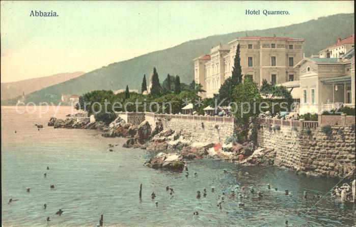 Opatija Abbazia Hotel Quarnero Strand
