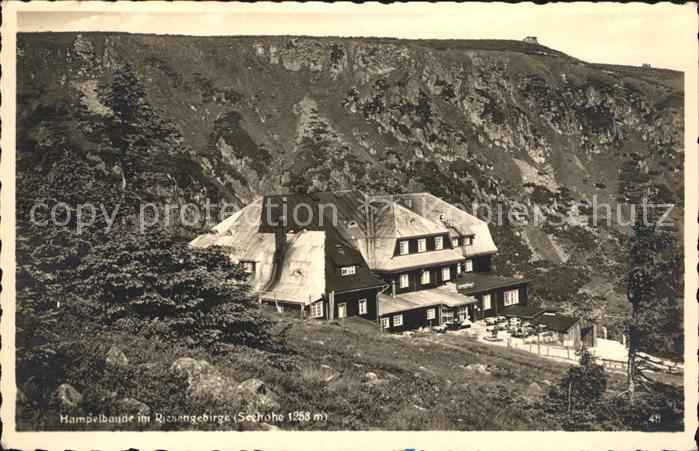 Tschechische Republik Hampelbaude im Riesengebirge