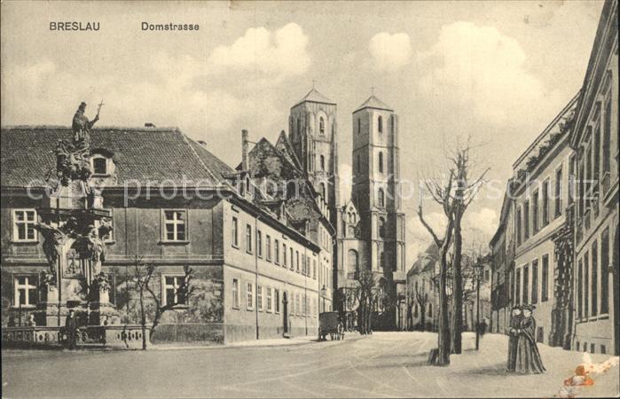 Breslau Niederschlesien Domstrasse