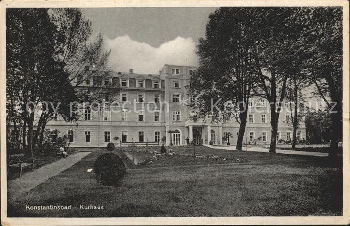 Konstantinsbad Tschechien Kurhaus