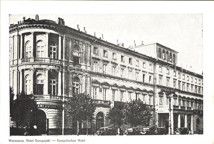 Warszawa Hotel Europejski