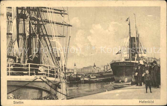 Stettin Szczecin Pommern Hafen