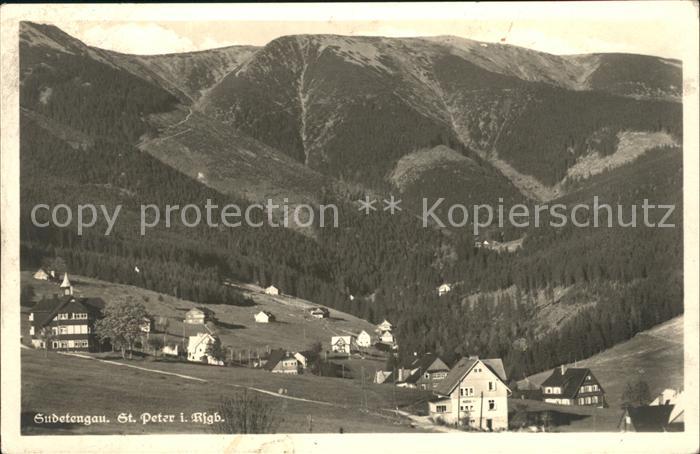 Sudetengau St. Peter Spindelmuehle